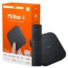 Xiaomi Mi Box S Android TV with Google Assistant Remote Streaming Media Player - Chromecast Built-in - 4K HDR - Wi-Fi - 8 GB - Black